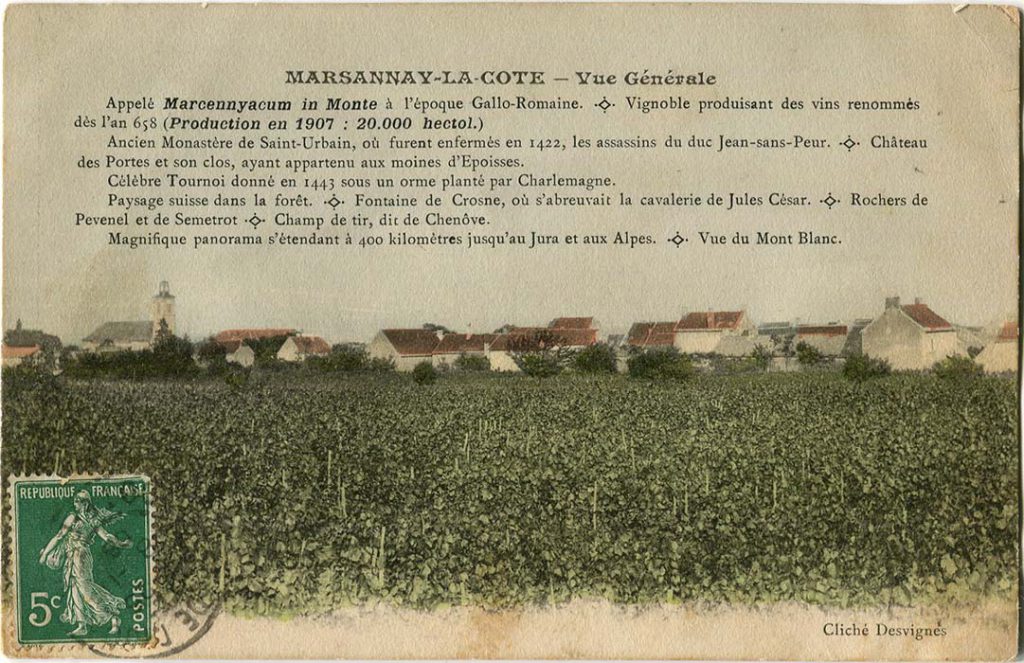 Marsannay-la-Côte, vue générale